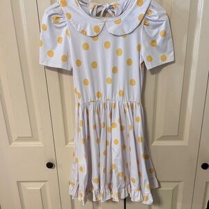 Girlhood by Little Stocking Co polka dot dress size 10